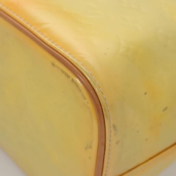 LOUIS VUITTON Monogram Vernis Houston Hand Bag Gris M91053 - Picture 15 of 16